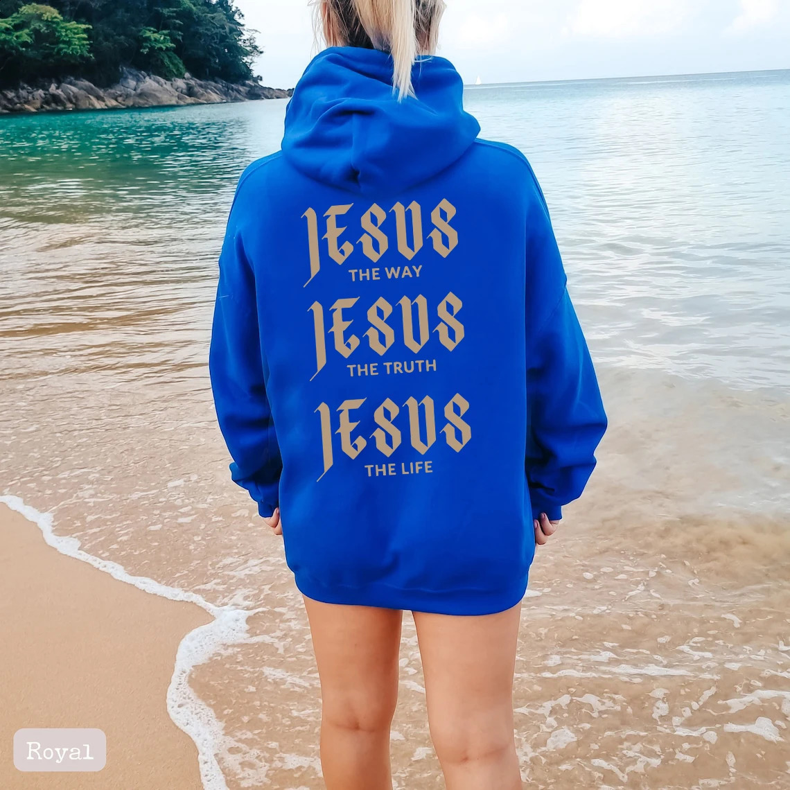 Aesthetic Jesus Saves Hoodies Christian Apparel Print Oversized Sweatshirts Men Women Vintage Fashion Autumn/Winter Warm Hoodie 240824