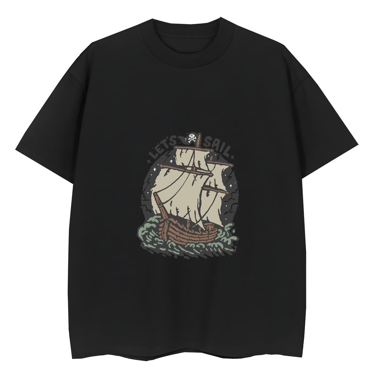 Brand Women Tshirts 230g Pure Cotton icon Beach T Shirt For Woman O-Neck Short Sleeve Anime Print Clothes Shirt