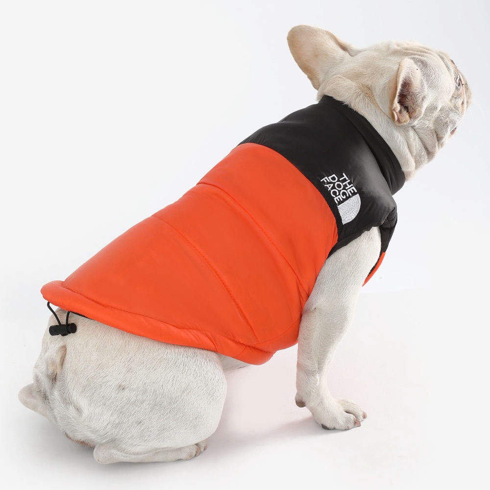 Dog Warm Vest Jacket Coat Windproof Turtleneck Dog Cold Weather Coats with D-Ring for Leash Pet Winter Clothes for Small Medium Large Dogs CH285