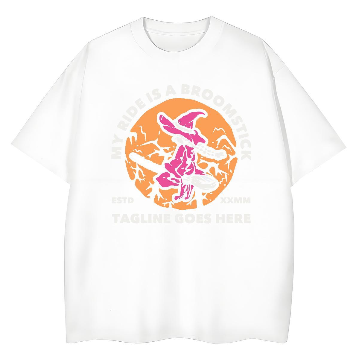 TOP Quality T shirt 230g 100% Cotton letter Daily Outfit DIY Breathable Tshirt for Man Woman Brand Wear