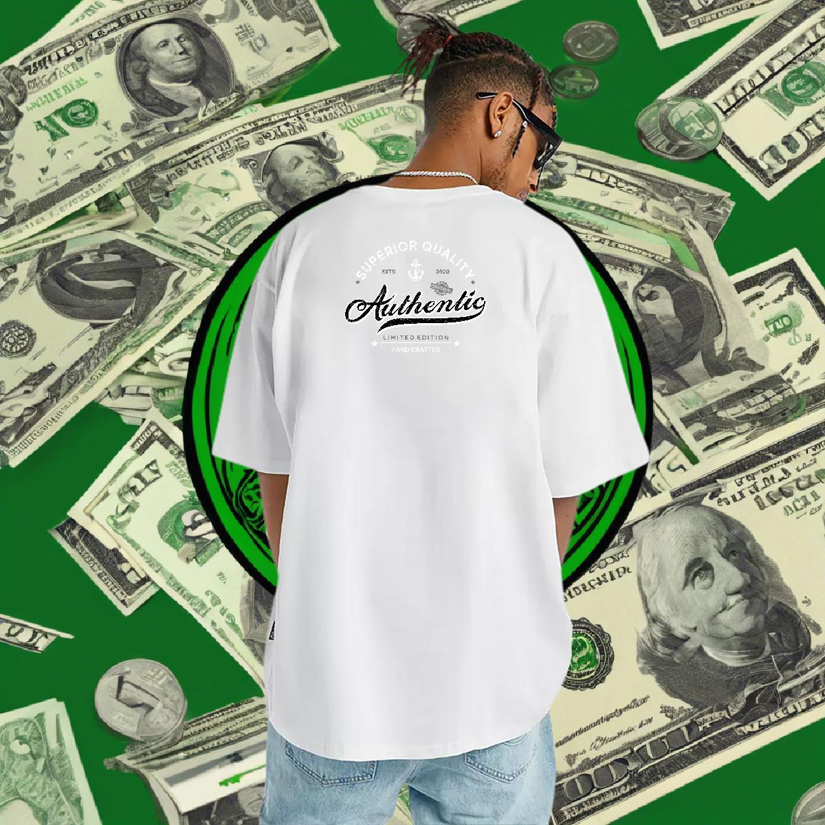 Free Shipping Mens T Shirts 230g Cotton letter Outdoor Cartoon Printing L-4XL Breathable Crew Neck Mens Tshirts Factory Direct Tees