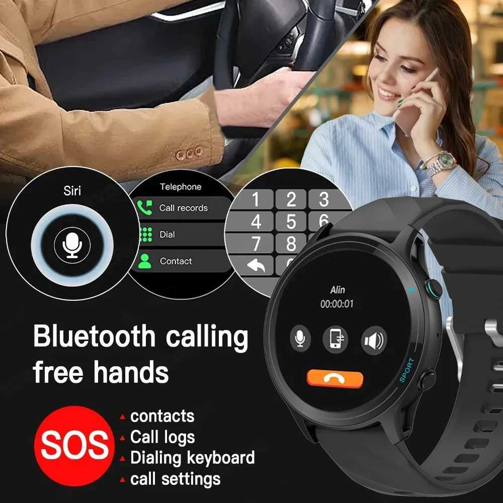 New Refurbished Amazfit Smart Watch Men Multiple Sports Health Monitor GPS AMOLED Display Call SmartWatch Women For Android IOS M240824