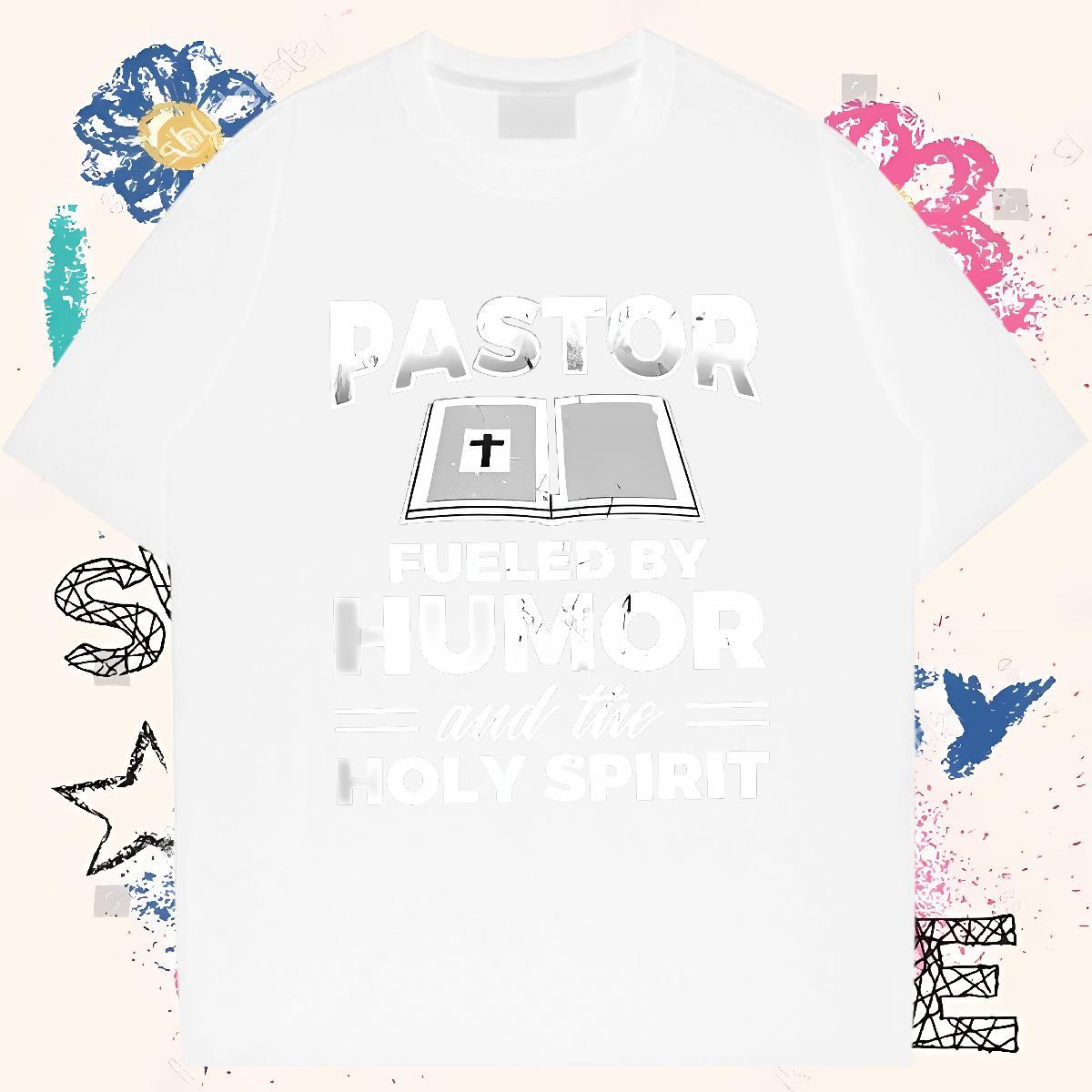 Classic Men T Shirts 230g Cotton letter Daily Outfit Cartoon Printing L-4XL Breathable Short Sleeve Men Clothes T-Shirt 2024 New Tshirts