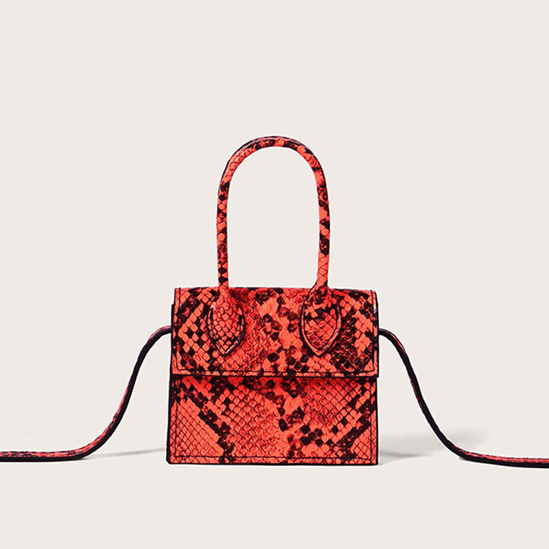 Versatile and fashionable decorative PU leather small shoulder bag