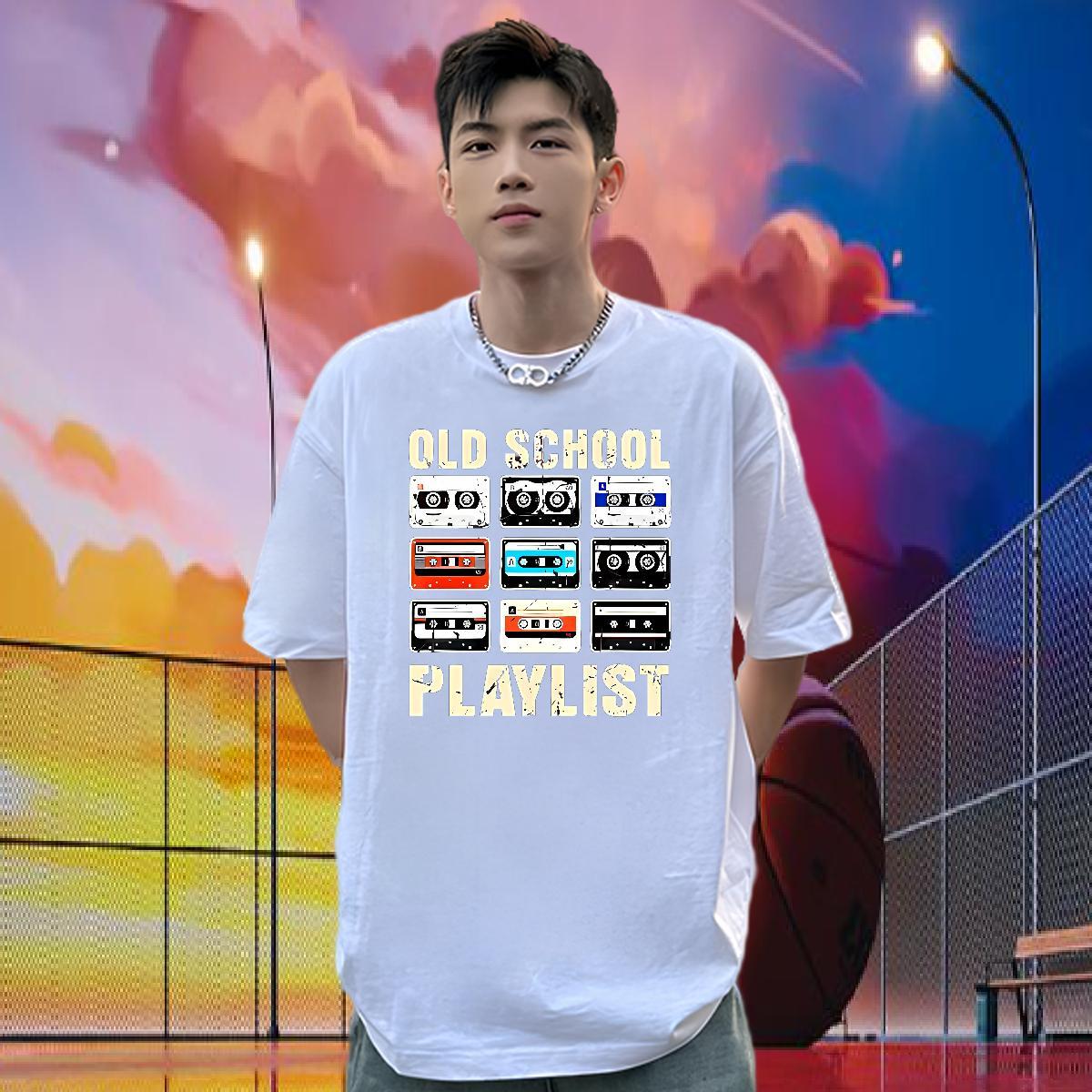 DIY Customized Tshirt for Man Woman radio Street wear Hip Hop 230g Pure Cotton Clothings Breathable Short Sleeve Classic Man T Shirts Plus Size Custom