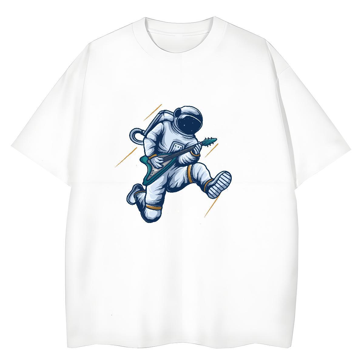Brand Women Tshirts 230g Cotton universe Street Womens T Shirts Crew Neck Customized Print Tops Tees