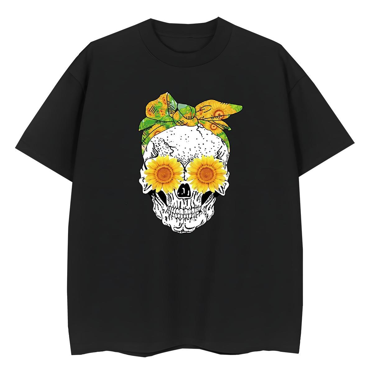 High Quality Mens T Shirts 230g 100% Cotton flower High Street Hip Hop DIY Logo Oversized Breathable Short Sleeve Mens Tshirts Brand Polos