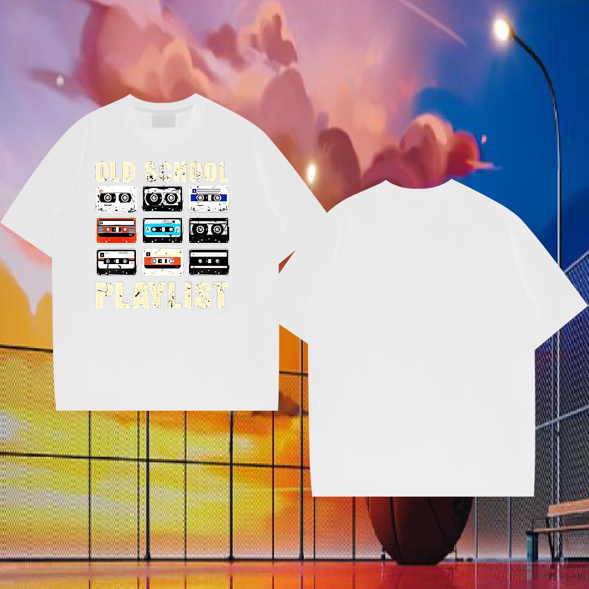 DIY Customized Tshirt for Man Woman radio Street wear Hip Hop 230g Pure Cotton Clothings Breathable Short Sleeve Classic Man T Shirts Plus Size Custom