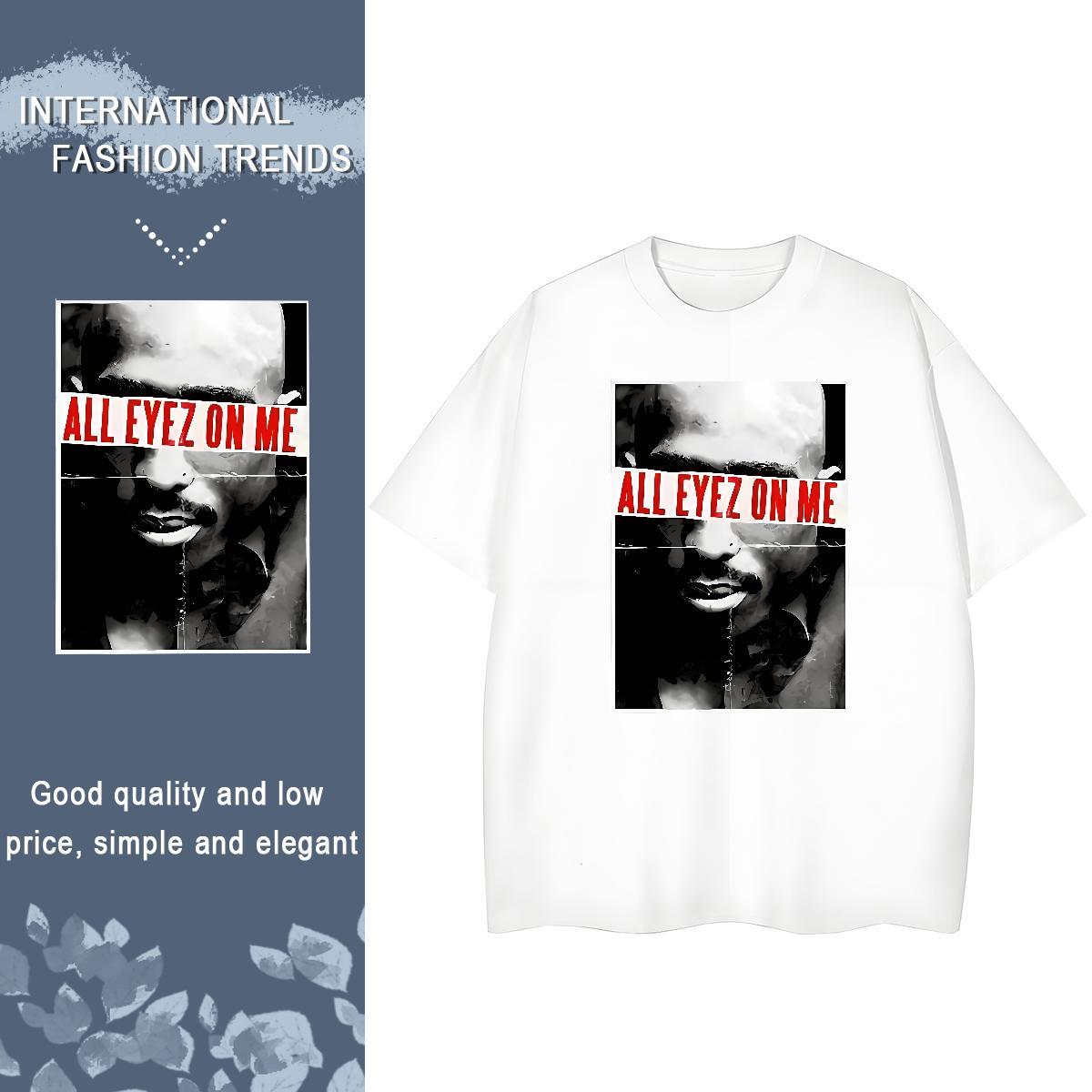Loose Men T Shirts 230g Pure Cotton person Street Casual White Plus Size Breathable Soft Men Tshirts 2024 Top Tees