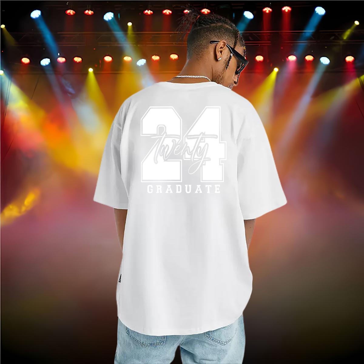 Wholesale T Shirt For Man 230g 100% Cotton letter Spring Summer Custom Big Size Round Neck Short Sleeve Tshirt for Man Woman 2024 New Tees