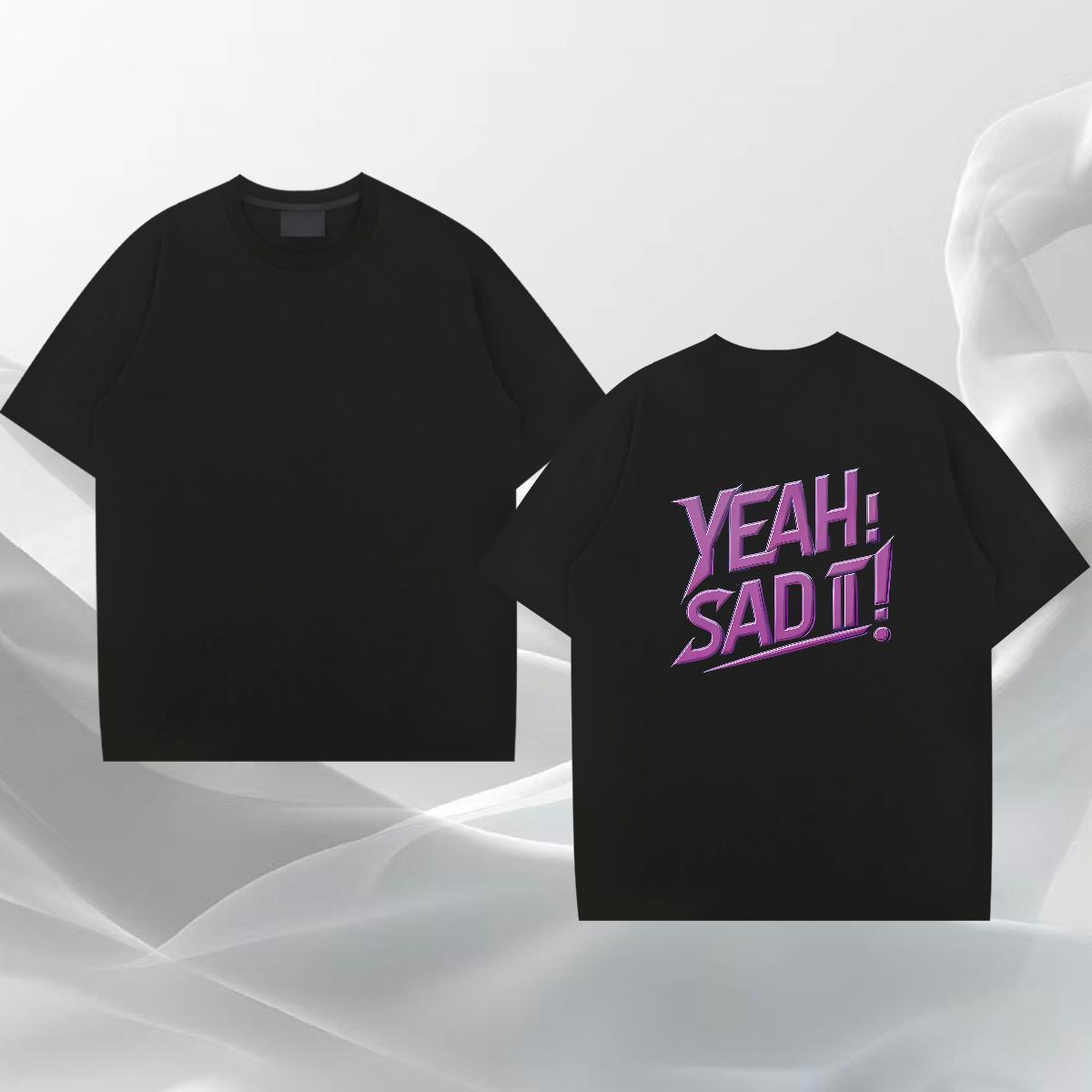 Loose Fit T Shirts Men 230g Cotton letter Street Wear Black White Breathable Short Sleeve Mens Tshirts DIY Customized Clothings