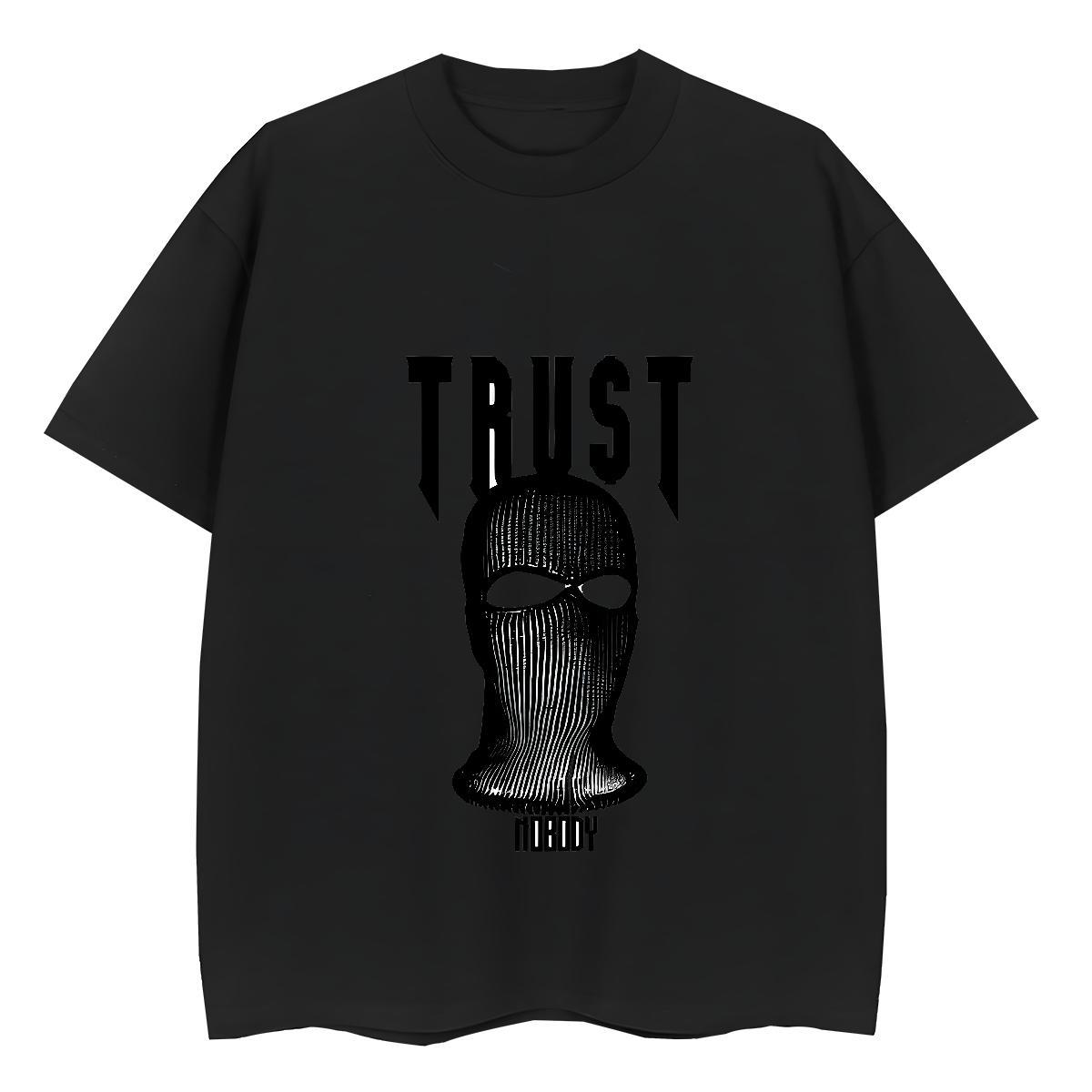 Loose T shirt 230g 100% Cotton skull Street wear Hip Hop Skull Breathable Short Sleeve Mens Tshirts Stylist Clothings