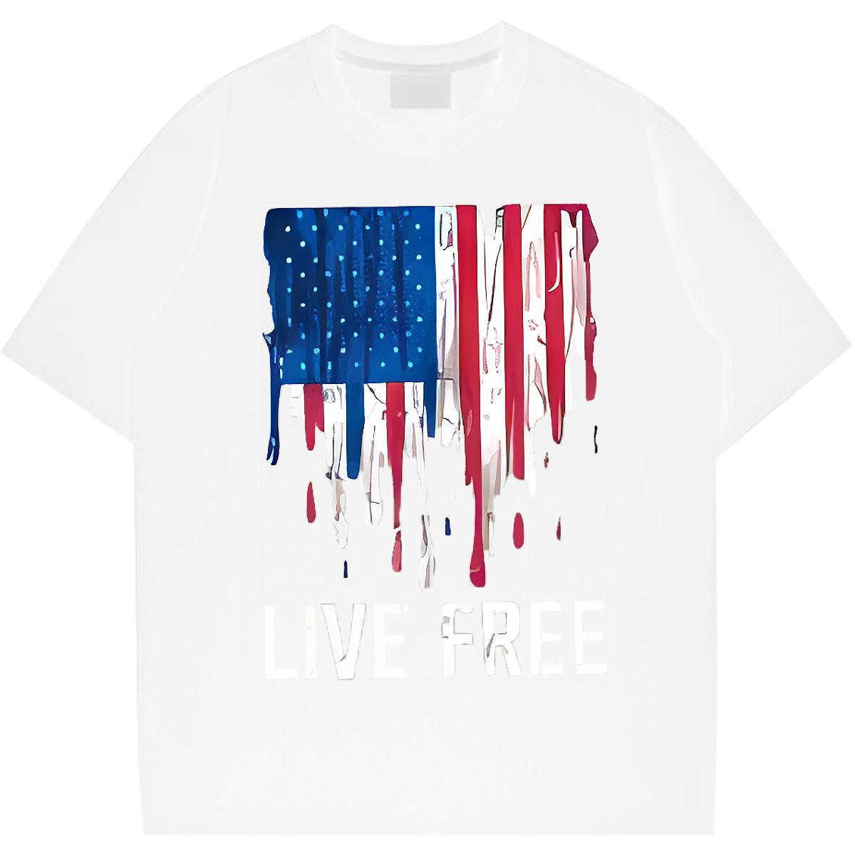 Classic Mens T Shirts 100% Cotton 230g letter Street Wear Custom Big Size Crew Neck Breathable Tshirts New Designer Tee Shirt