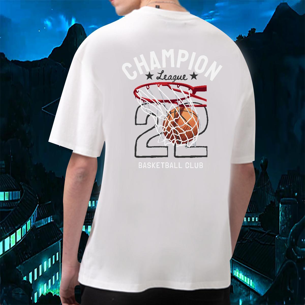 Wholesale T-Shirts 230g Cotton letter Hip Hop Street Customized Breathable Soft Men Clothes T-Shirt Designer Wear