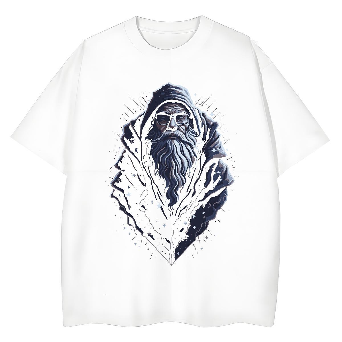 High Quality Man T Shirts 100% Cotton 230g portrait Hip Hop Street DIY Printed Pure Cotton Men Tshirts Free Shipping Top Tees
