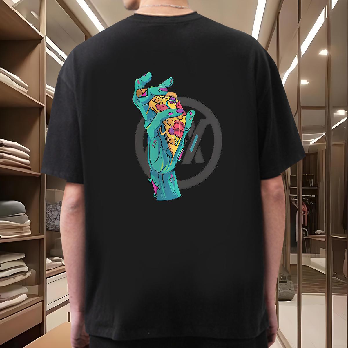 Soft Man T Shirts 100% Cotton 230g skull Street Oversized Breathable Short Sleeve Couples T Shirts DIY Customized Clothes