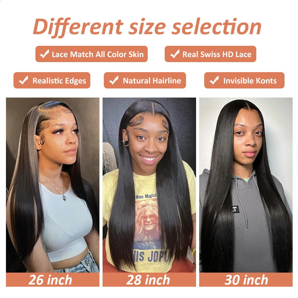 Cosdelu Brazilian Bone Straight Human Hair 3 4 bundles of original Remy hair extended double braided wholesale 30 36 inch 240801