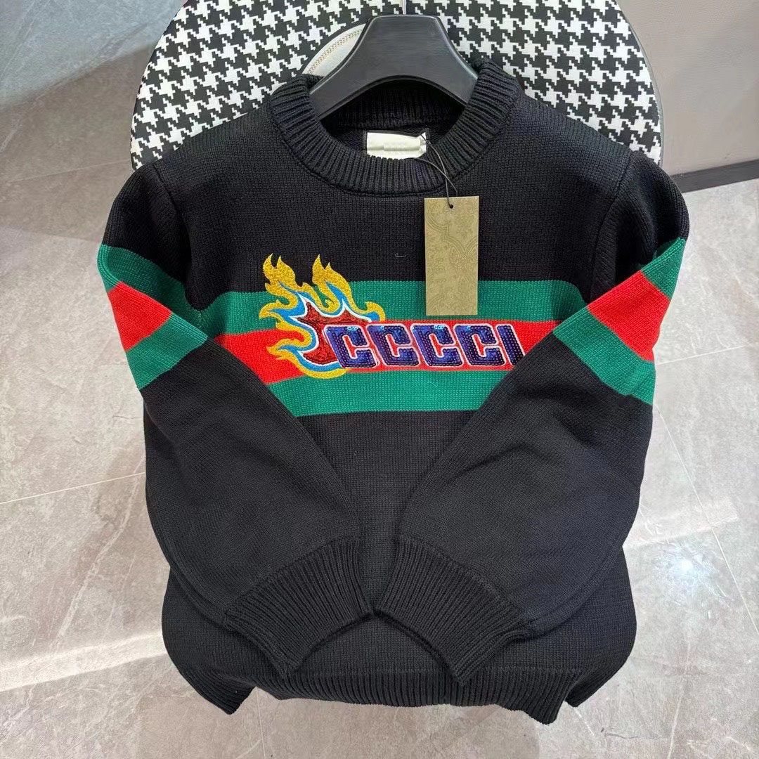 2024 Mens sweater fashion designer sweater Man Long Sleeve Fashion Hoodie Clothing Sweaters knit sweater Embroidery Knitwear Winter Clothes Plus size S-XXL 17