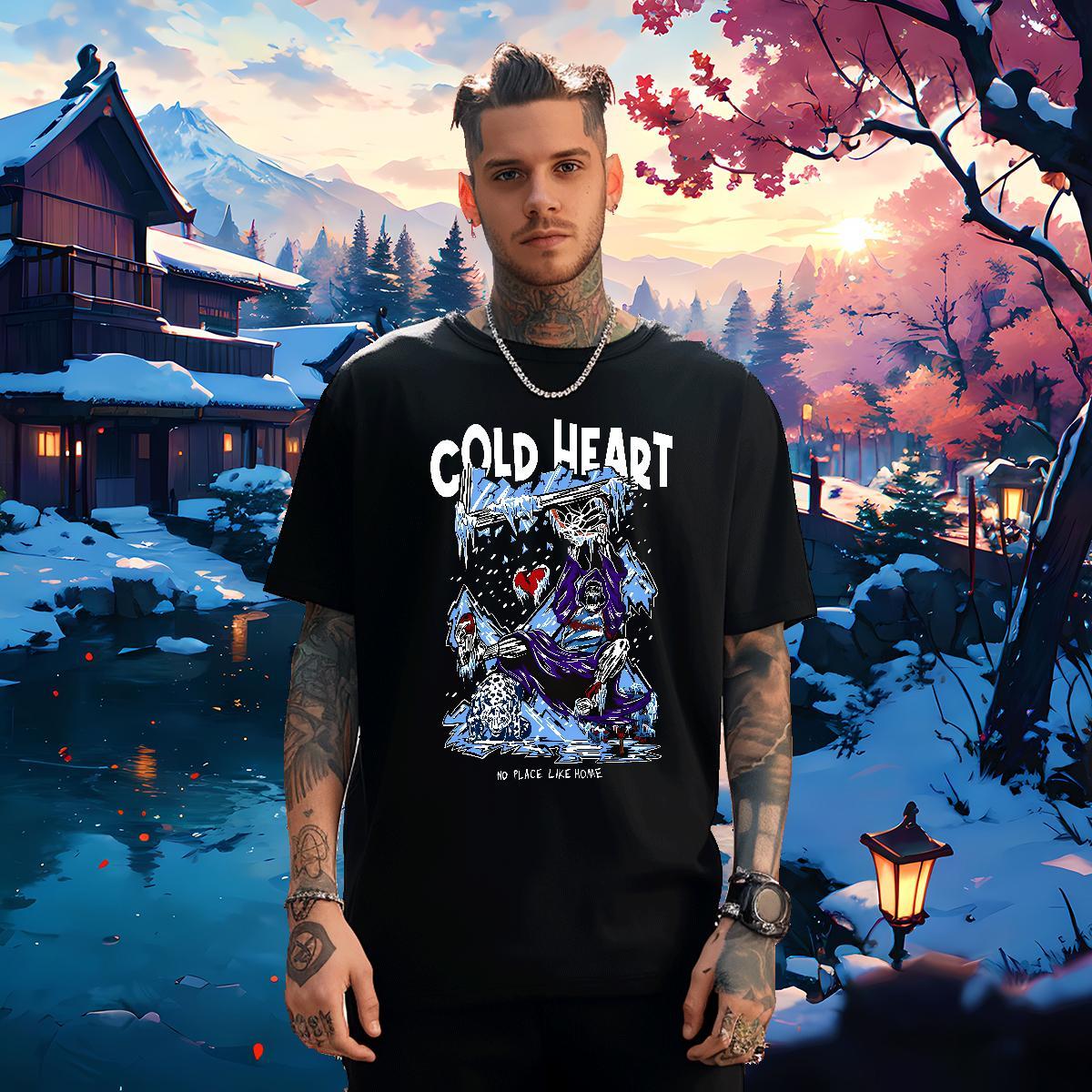 Unisex T Shirts Men 230g Cotton skull Outdoor Plus Size Cartoon Breathable Short Sleeve Tshirt for Man Woman Free Shipping Tees