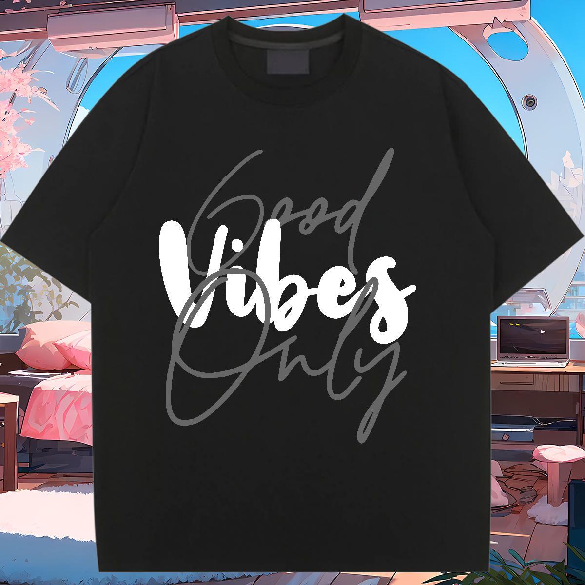 High quality Women Tshirts 230g 100% Cotton letter Street Wear T-Shirts Breathable Short Sleeve Custom Print Plus Size Top Tees