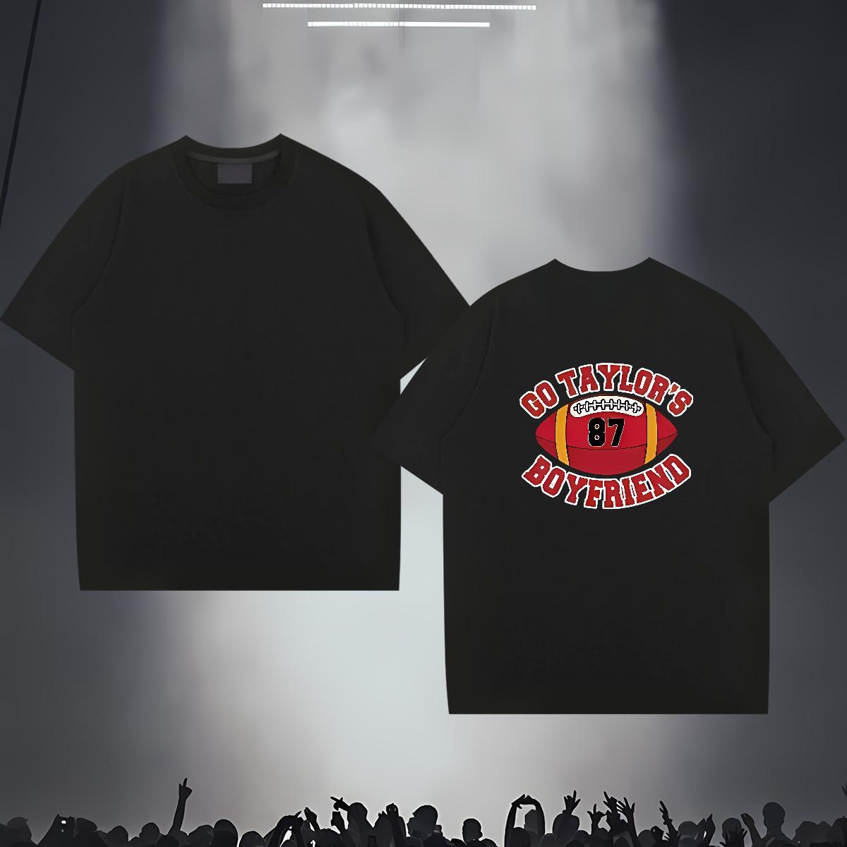 Unisex T Shirt For Man 230g Cotton rugby Casual Beach Anime Print Breathable Short Sleeve Men Clothes T-Shirt Customized Wear