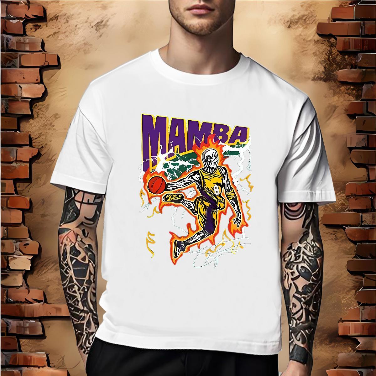 TOP Quality T-Shirts for Men 100% Cotton 230g skull Casual Beach DIY Printed Breathable Soft Men Clothes T-Shirt Classic Wear