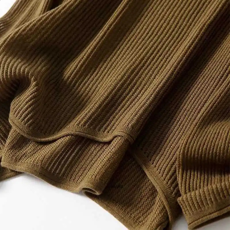 Plus Size 6XL 150KG Autumn Women Sweater Long Sleeve V Neck Casual Loose Hollow Solid Color Sweater Black Beige Loose Coat 240824