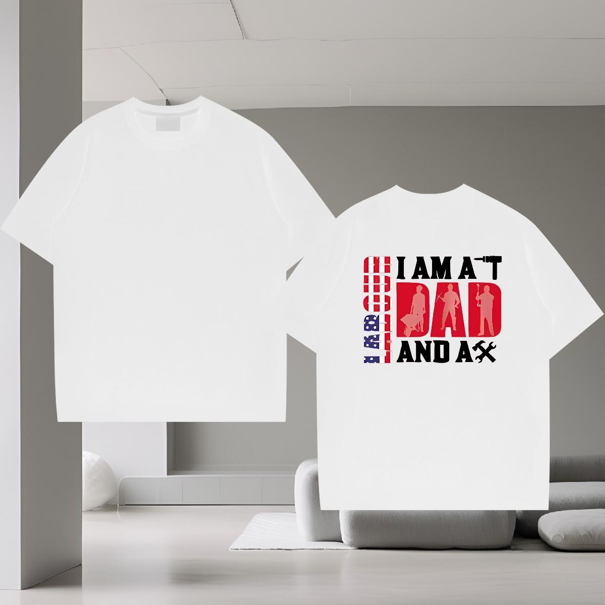 Wholesale Mens T Shirts 100% Cotton 230g letter Casual Daily Wear Custom Printing Breathable Short Sleeve Tshirts 2024 New Tops Tees