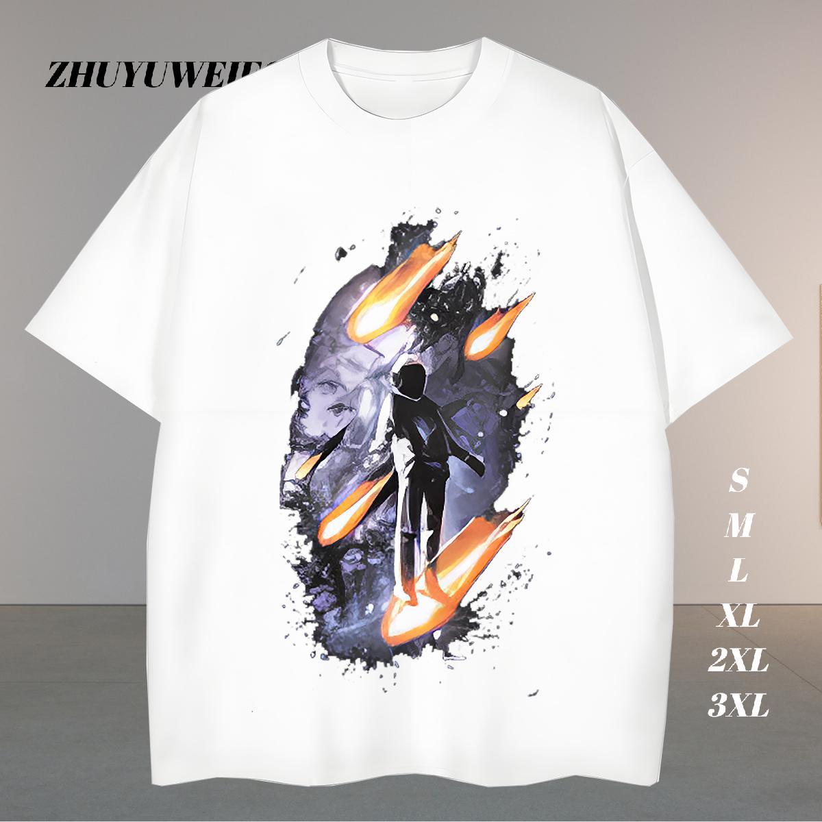 Unisex T shirt 100% Cotton 230g spaceman Street wear Hip Hop Custom Printed Breathable Soft Men Tops Tees Designer Fashion Clothes
