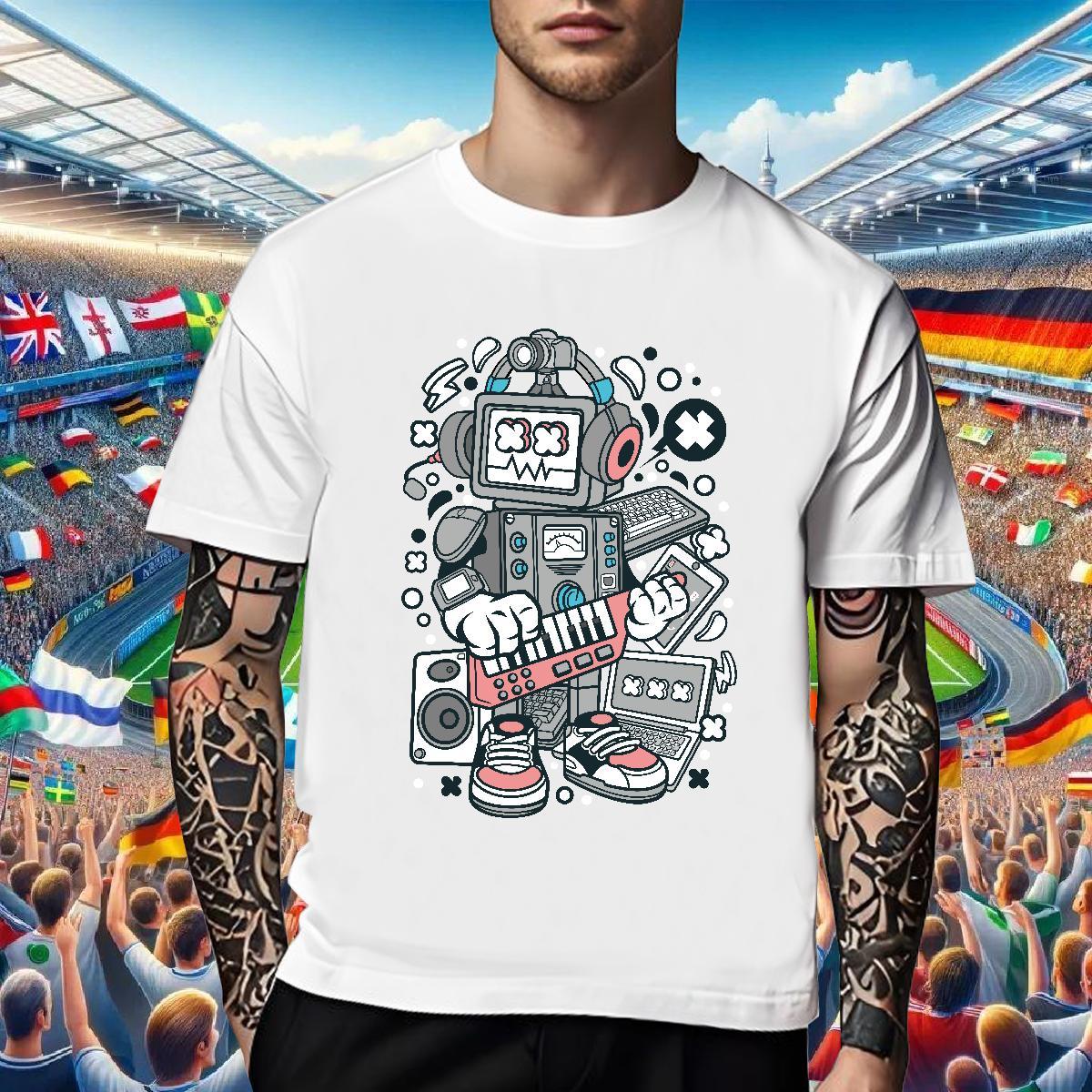 TOP Quality Mens T Shirts 230g Cotton ET Casual Beach DIY Printed Breathable Soft Tshirts Free Shipping Tops Shirt
