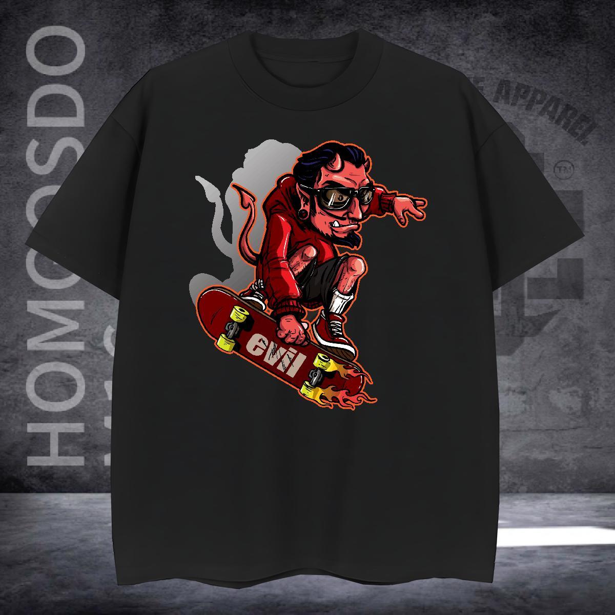 Loose Mens T Shirts 100% Cotton 230g skateboarding Hip Hop Street Graphic Breathable Crew Neck Couples T Shirts Customized Tops Tees