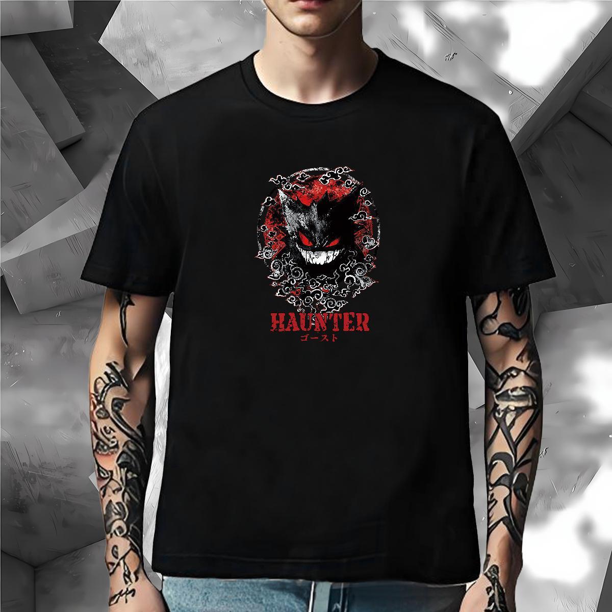 TOP Quality T shirt 230g 100% Cotton skull Beach DIY Anime Pure Cotton Men Tops Tees 2024 Summer Tshirts