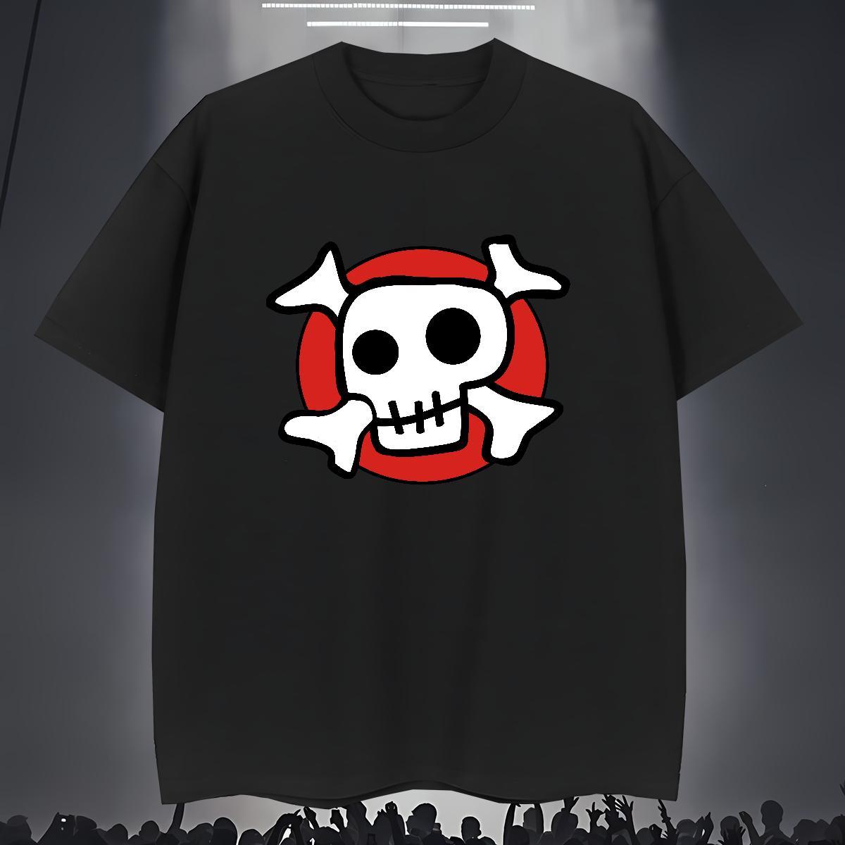 Soft Mens T Shirts 230g Pure Cotton skull Home Outdoor White Plus Size Short Sleeve Soft Couples T Shirts Designer Tshirts