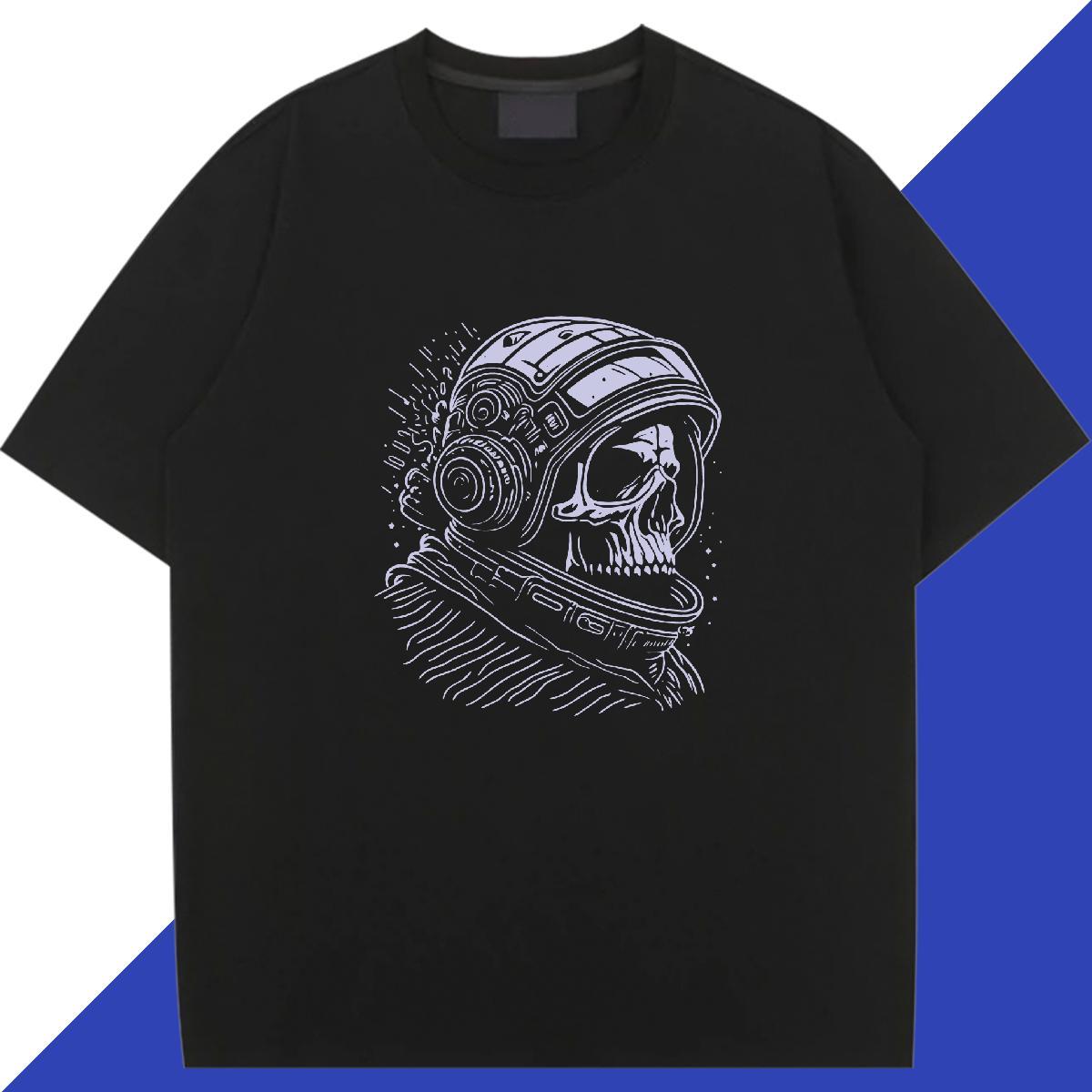 Soft Woman Tshirt 230g Pure Cotton universe Street Wear T shirt Breathable Soft Graphic Clothes Shirt