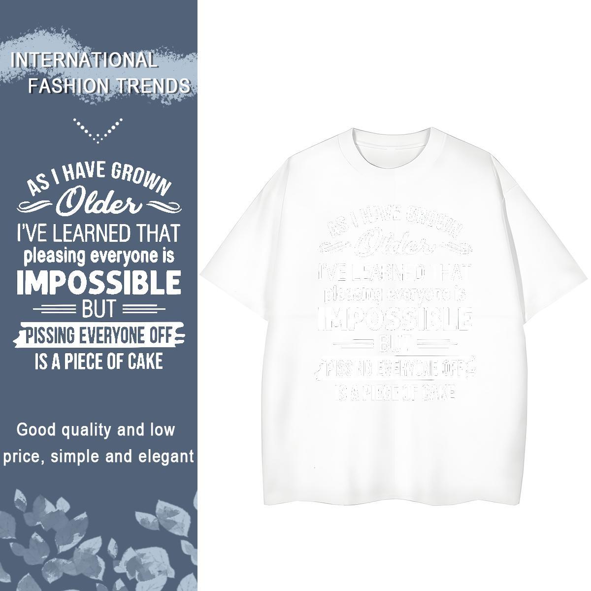 5A Womens Tshirts 230g 100% Cotton letter Casual Beach T-Shirts Short Sleeve O-Neck Custom Printing Tees