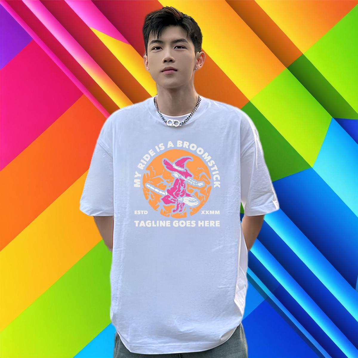 Brand T Shirt For Man 230g 100% Cotton letter Anime Printing Street Oversized 3XL 4XL O Neck Short Sleeves Men Tops Tees Casual New Polos