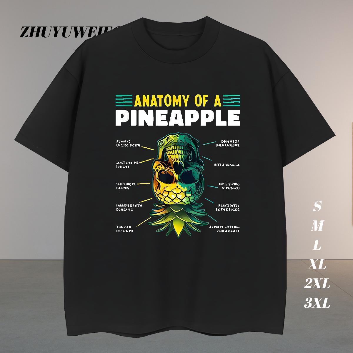 Free Shipping Man T Shirts 230g Pure Cotton skull Anime Printing Street DIY Short Sleeve O-Neck Couples T Shirts Custom Tees