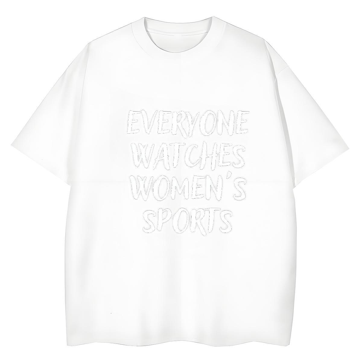 High quality Women Tees 230g 100% Cotton letter Casual Daily Wear T shirt Breathable Crew Neck Customized Print Top Tees