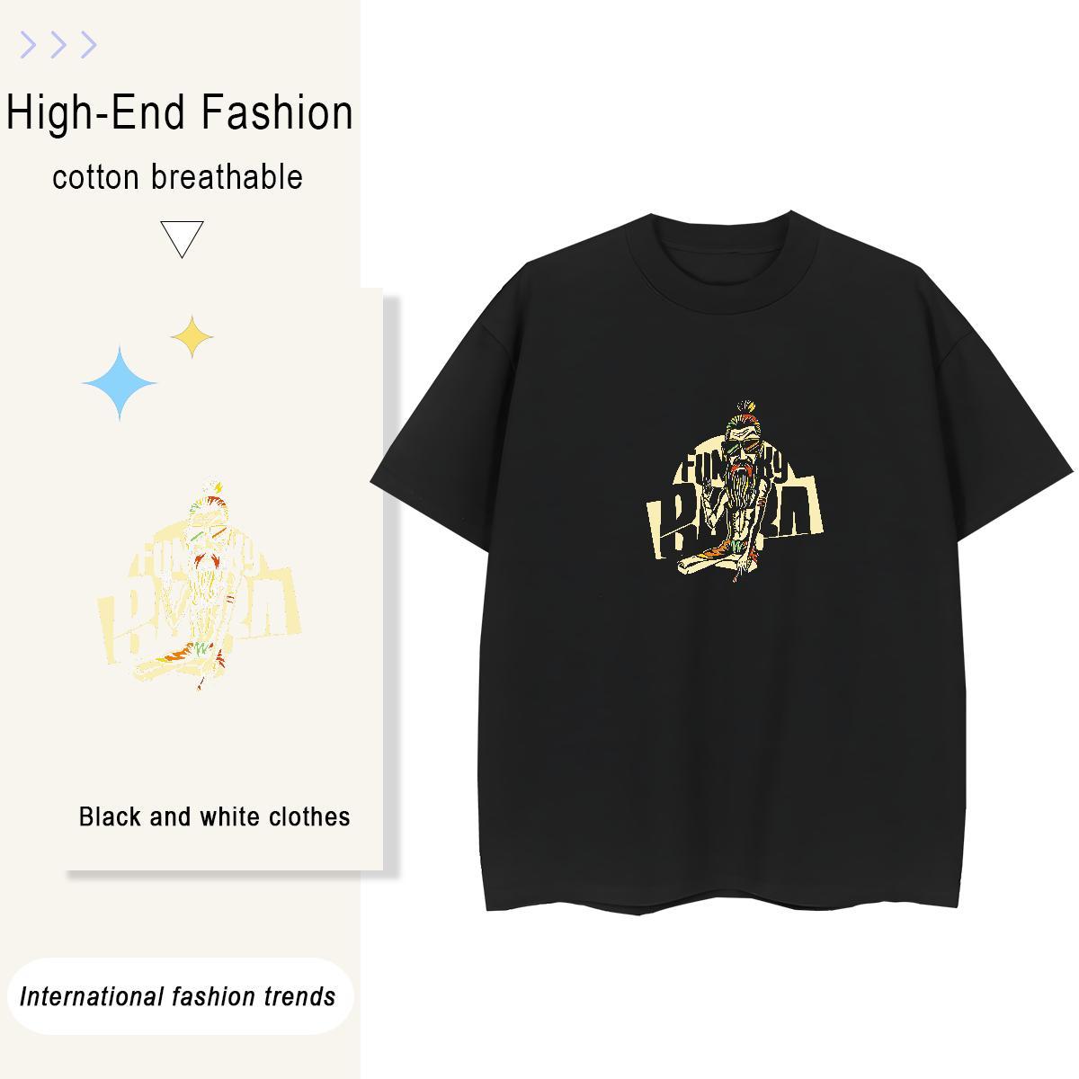 Brand Women Tshirts 100% Cotton 230g icon Daily Wear Womens T Shirts Round Neck Short Sleeve Black White Top Tees