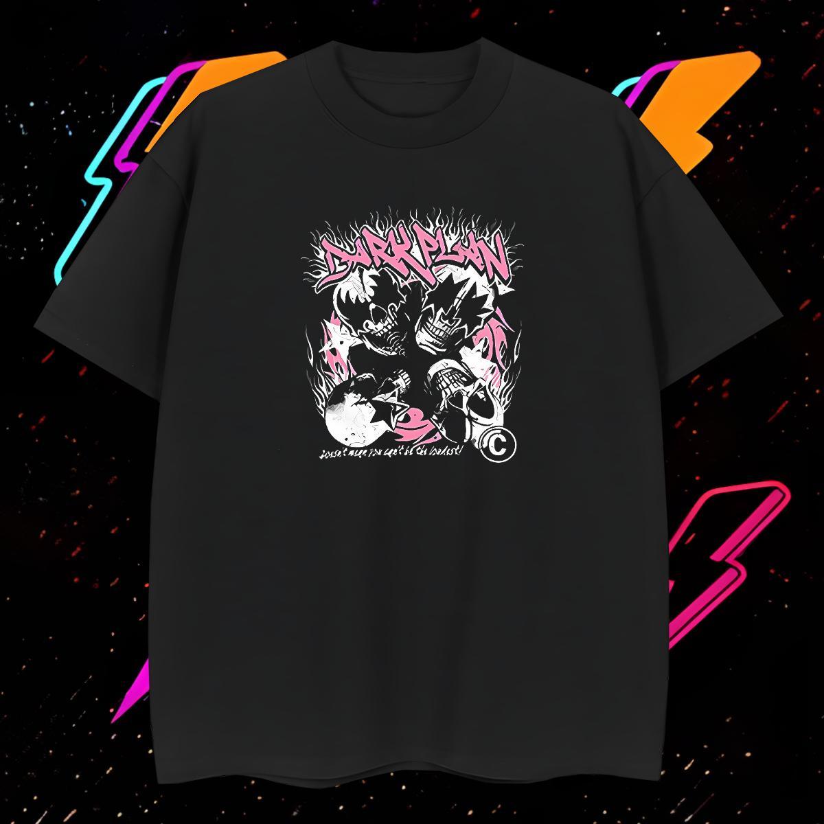 Brand T shirt 230g 100% Cotton skull Street wear Hip Hop Oversized 3XL 4XL Breathable Short Sleeve Tshirt for Man Woman Fashion Tops Tees