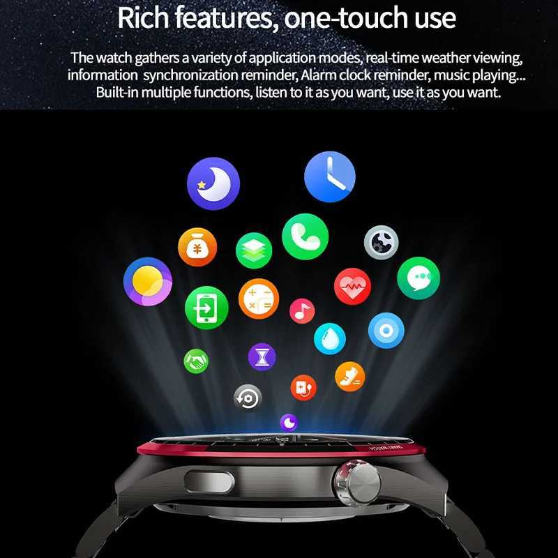 For Huawei WATCH 4 PRO Smart Watch Men Space Exploration Edition Bluetooth Call GPS NFC Heart Rate Sports SmartWatch New M240824