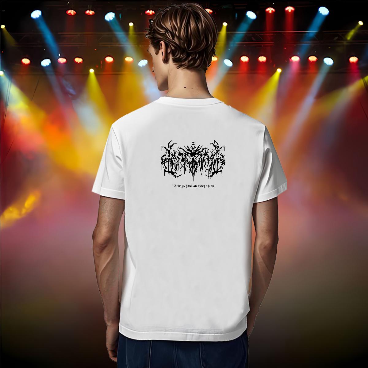 Brand Mens T Shirts 230g Pure Cotton The Cross Street Black Oversized Short Sleeve O-Neck Tshirts Free Shipping Clothings