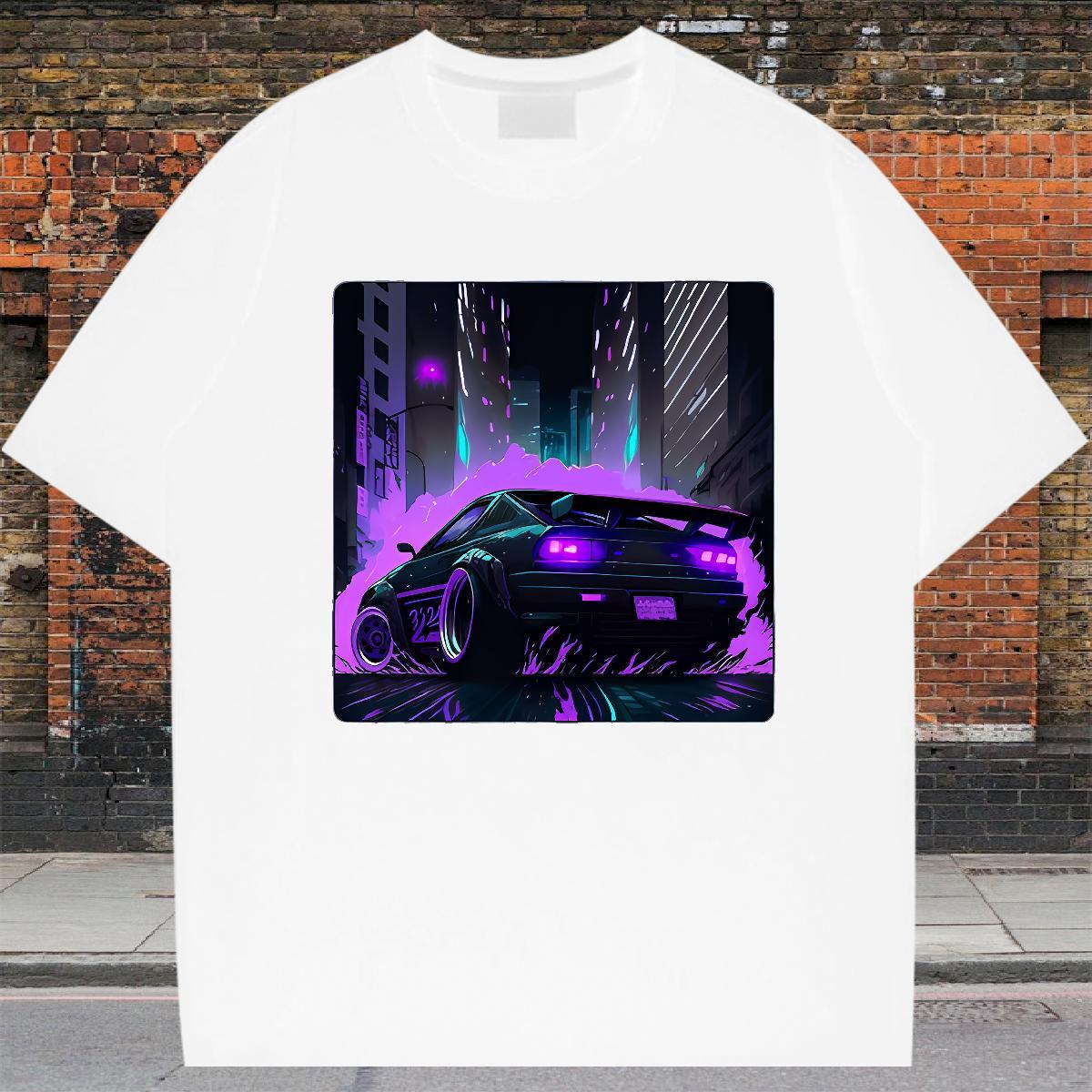 Soft Mens T Shirts 230g 100% Cotton beach Street DIY Crew Neck Breathable Men Clothes T-Shirt Fashion Designer Tops Tees
