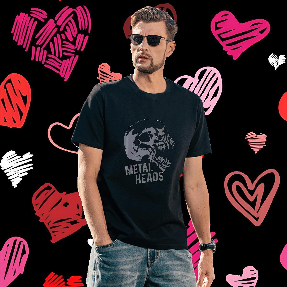 Soft T-Shirts 230g Pure Cotton skull Street Wear Custom Printing Short Sleeve O-Neck Couples T Shirts Fashion Casual Tops Tees