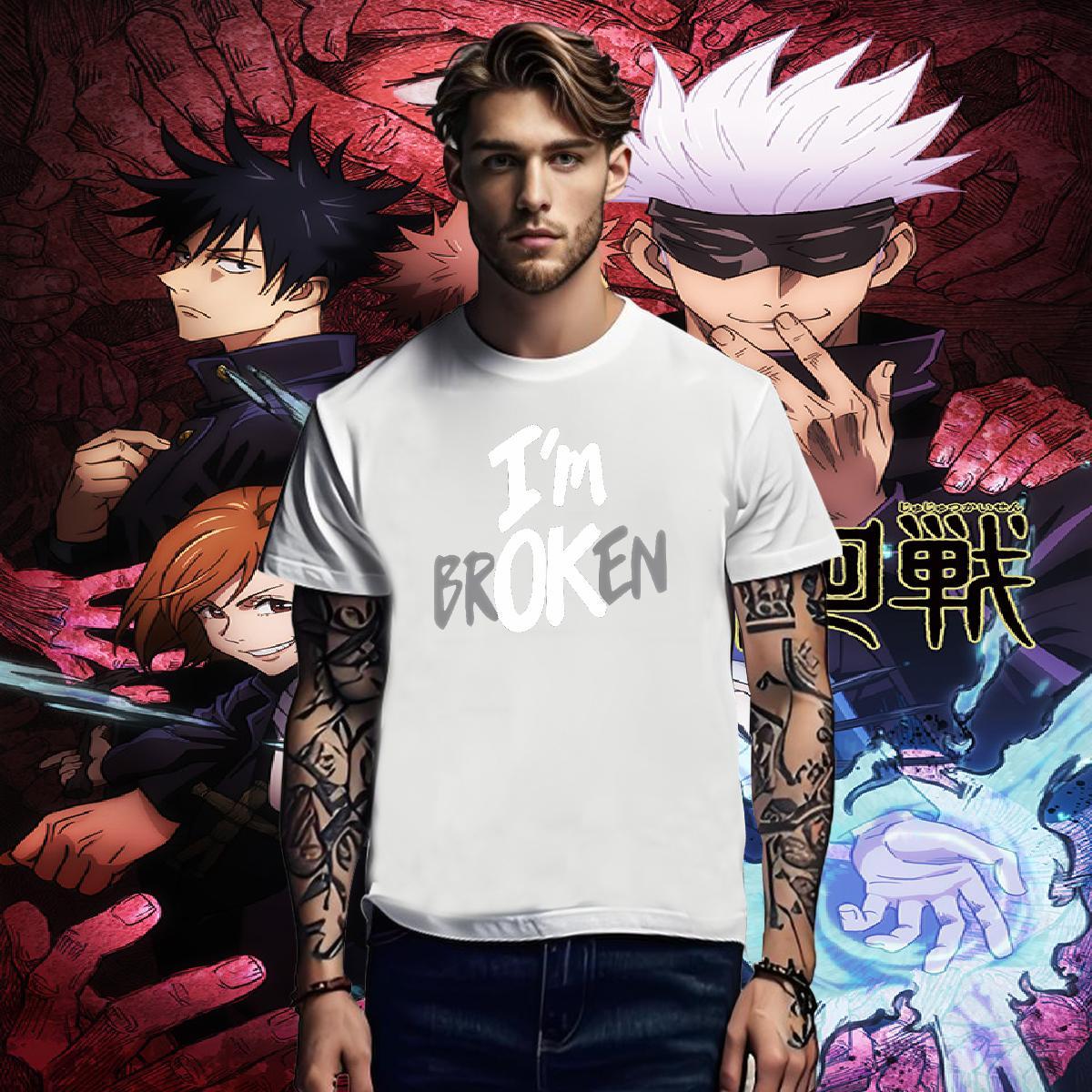 Popular Man T Shirts 230g Pure Cotton letter Spring Summer DIY Printed Crew Neck Men Clothes T-Shirt New Designer Tees Shirts