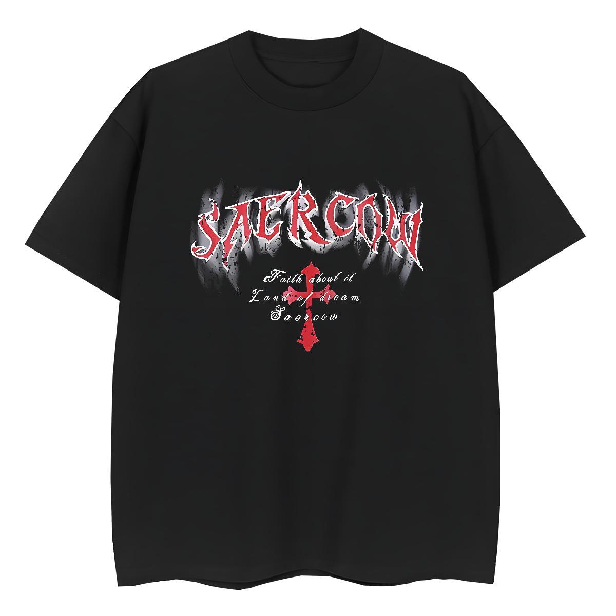 High quality Couples T Shirts 230g Pure Cotton letter Spring Summer T-Shirts Short sleeve Soft Customized Print Clothes