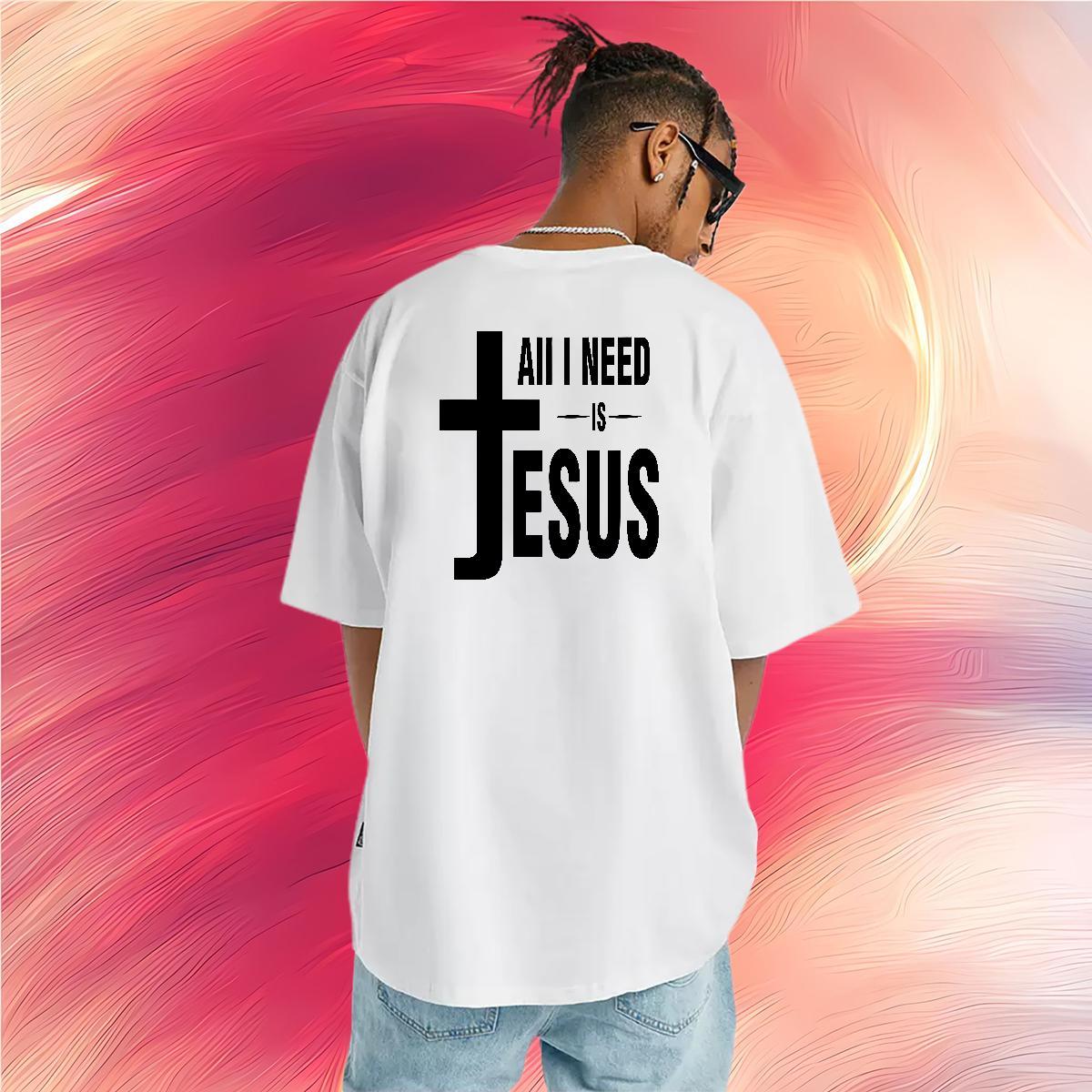 Loose Fit T Shirt For Man 100% Cotton 230g letter Casual Daily Wear Graphic Round Neck Short Sleeve Mens Tshirts 2024 New Tee Shirt