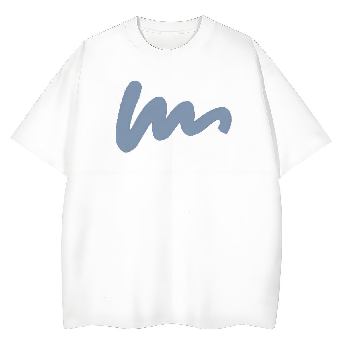 High quality Lady T shirt 230g Cotton icon Street Wear T-Shirts Breathable Crew Neck Custom Print Plus Size Clothes
