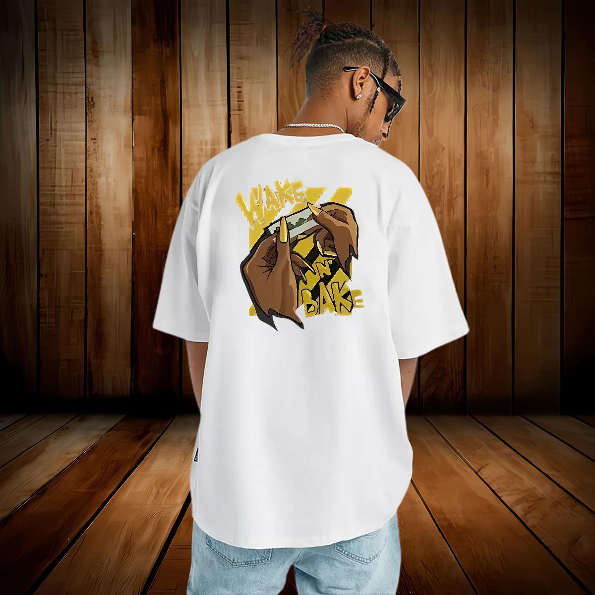 High Quality Man T Shirts 230g Pure Cotton letter Hip Hop Graphic Breathable Mens Tshirts Classic Casual Top Tees