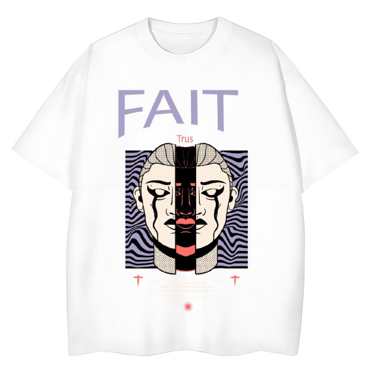 Brand T Shirt For Man 230g Pure Cotton man Daily Wear Black White Breathable Crew Neck Men Clothes T-Shirt DIY Tshirts